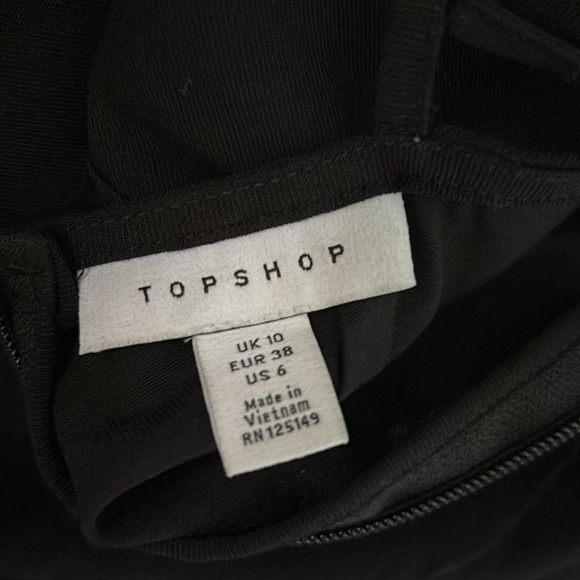 Topshop backless halter style minidress - Picture 6 of 6